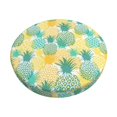 thumbnail image 1 of Balery Pineapples1 Fundas de asiento para taburete de bar redondo de tela de terciopelo ajustables que protegen de arañazos y manchas para sillas de 14 a 17 pulgadas.-13 inch, 1 of 7