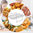 thumbnail image 5 of 2pcs Air Fryer Rack For Ninja Dual Air Fryer,with Barbecue Sticks, 5 of 5