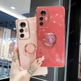 thumbnail image 4 of Mi12t Ring Holder Stand Case For Xiaomi Mi 12t Pro 5g 12 Lite Xiaomi12 T 12lite Luxury Plating Silicone Back Cover Xiomi 12x 12s, 4 of 5