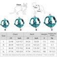 thumbnail image 5 of Arnés y correa antitirones para perros pequeños, medianos y gatos, chaleco reflectante ajustable para cachorros, suministros para bulldog, 5 of 5