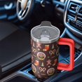 thumbnail image 5 of 30oz Xmas Tumbler with Straw Handle Leak Proof Stainless Steel Cup Christmas Presents Gifts, 5 of 5