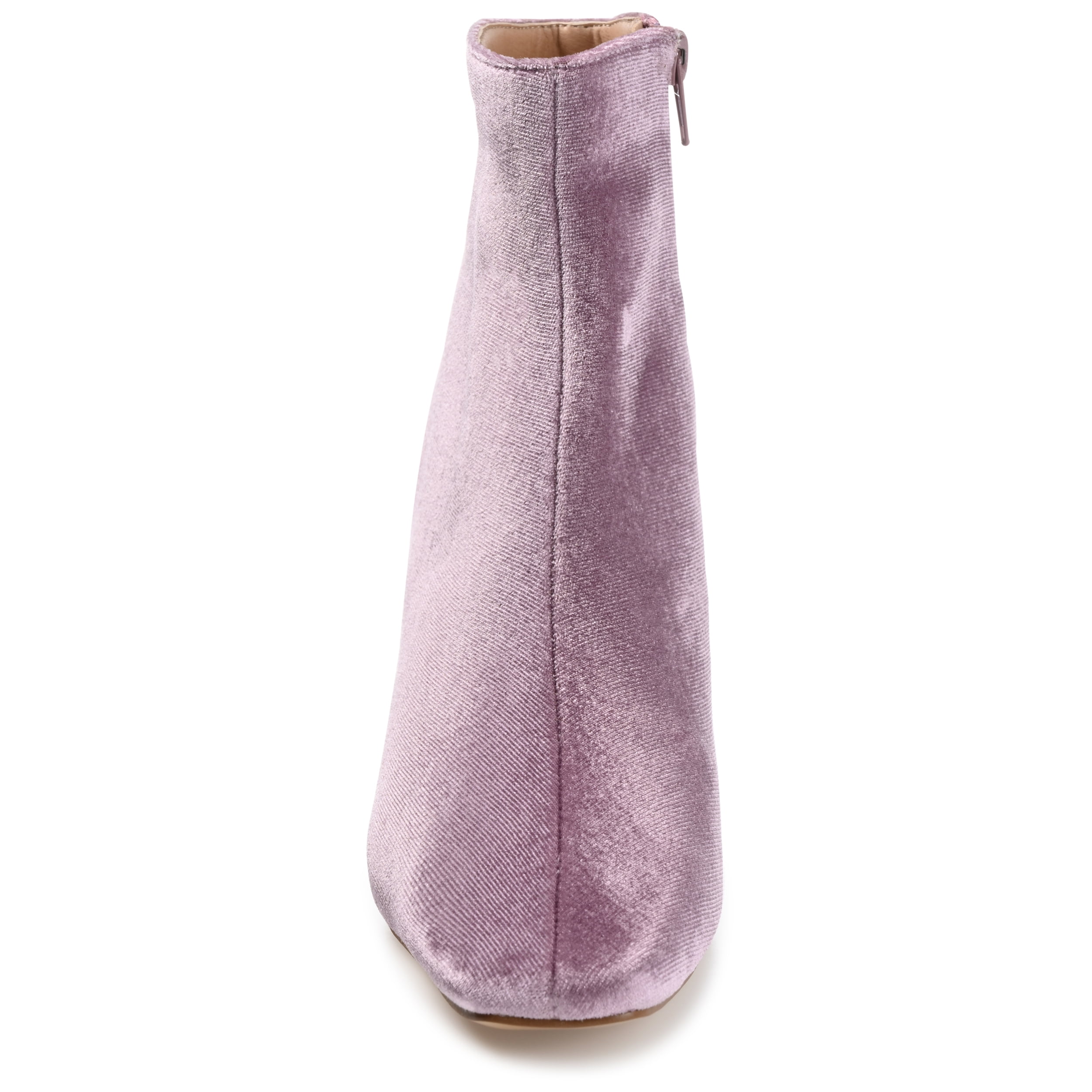 Journee Womens Hazara Square Toe Block Heel Ankle Booties, Widths Available