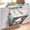 thumbnail image 4 of Dishwasher Sticker Magnetic Dishwasher Sticker Magnetic Decorative Sticker Refrigerator Sticker Dishwasher Decorative Stickers Santa Claus Lovely, 4 of 6