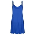 thumbnail image 3 of Doublju Women's Casual Spaghetti Loose Swing Slip Dress (Plus Size Available), 3 of 4