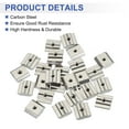 thumbnail image 3 of Uxcell Sliding t Nuts, Hammer Head Fastener Nut Thread t Slide Drop in Nuts for European Standard Aluminum Extrusion Profile M3, 3 of 7