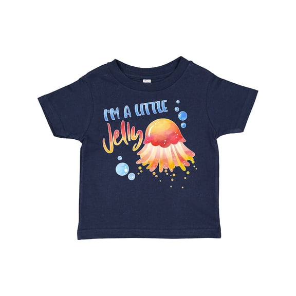 Inktastic I'm a Little Jelly Jellyfish Humor with Bubbles Boys or Girls Toddler T-Shirt