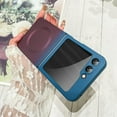 thumbnail image 5 of Dteck Magnetic for Samsung Galaxy Z Flip 5 Case [Compatible with Magsafe] with Camera Protection Soft TPU Slim Shockproof for Women Girls Gradient Phone Cover,Blue Red, 5 of 6