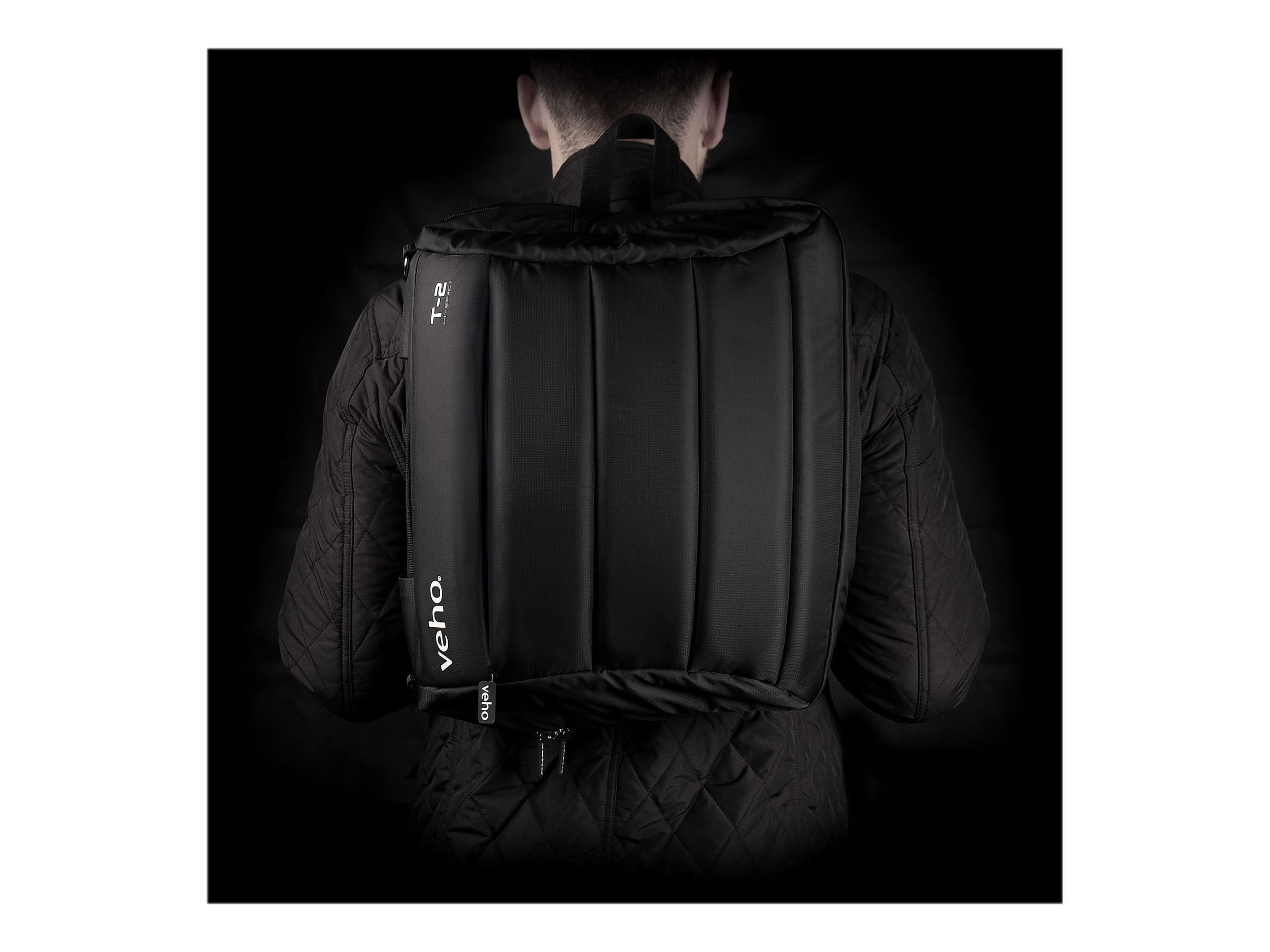 Veho VNB-001-T2 T-2 Hybrid Padded Laptop Case Notebook Bag With Rucksack Option
