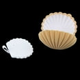 thumbnail image 3 of Farfi Cute Sea Shell Earring Ring Necklace Display Storage Organizer Gift Jewelry Box (Yellow), 3 of 5