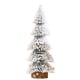 thumbnail image 2 of Mini Christmas Tree Snow Frost Ornaments, Wooden Bases Miniature Scenes, Christmas Crafting Designing, Festive Home Decor, Tabletop Decor, Xmas Ornament Set, Small Wooden Stand, For Bedroom, 2 of 9
