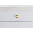 thumbnail image 2 of Perillas para Gabinete Elegantes Kadea 3 cm Dorado Cepillado Juego de 10, 2 of 6