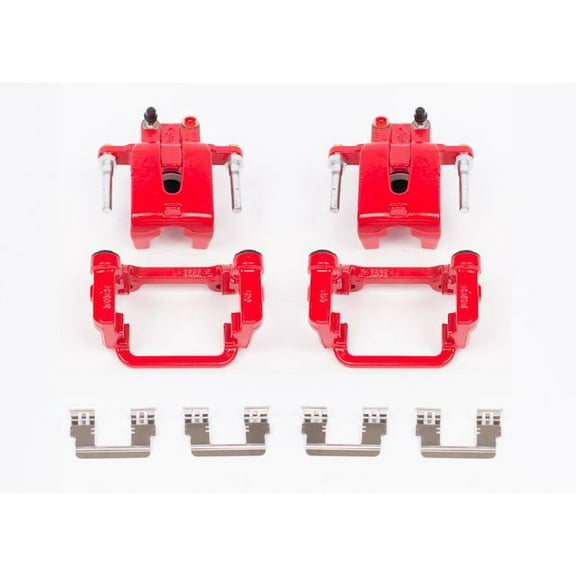 Rear Brake Caliper Set - Compatible with 2005 - 2021 Chrysler 300 2006 2007 2008 2009 2010 2011 2012 2013 2014 2015 2016 2017 2018 2019 2020