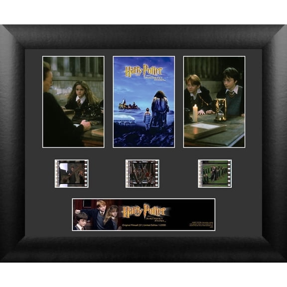Harry Potter and the Sorcerers Stone (S1) Limited Edition 3 Cell Standard FilmCells Wall Art Presentation USFC5063