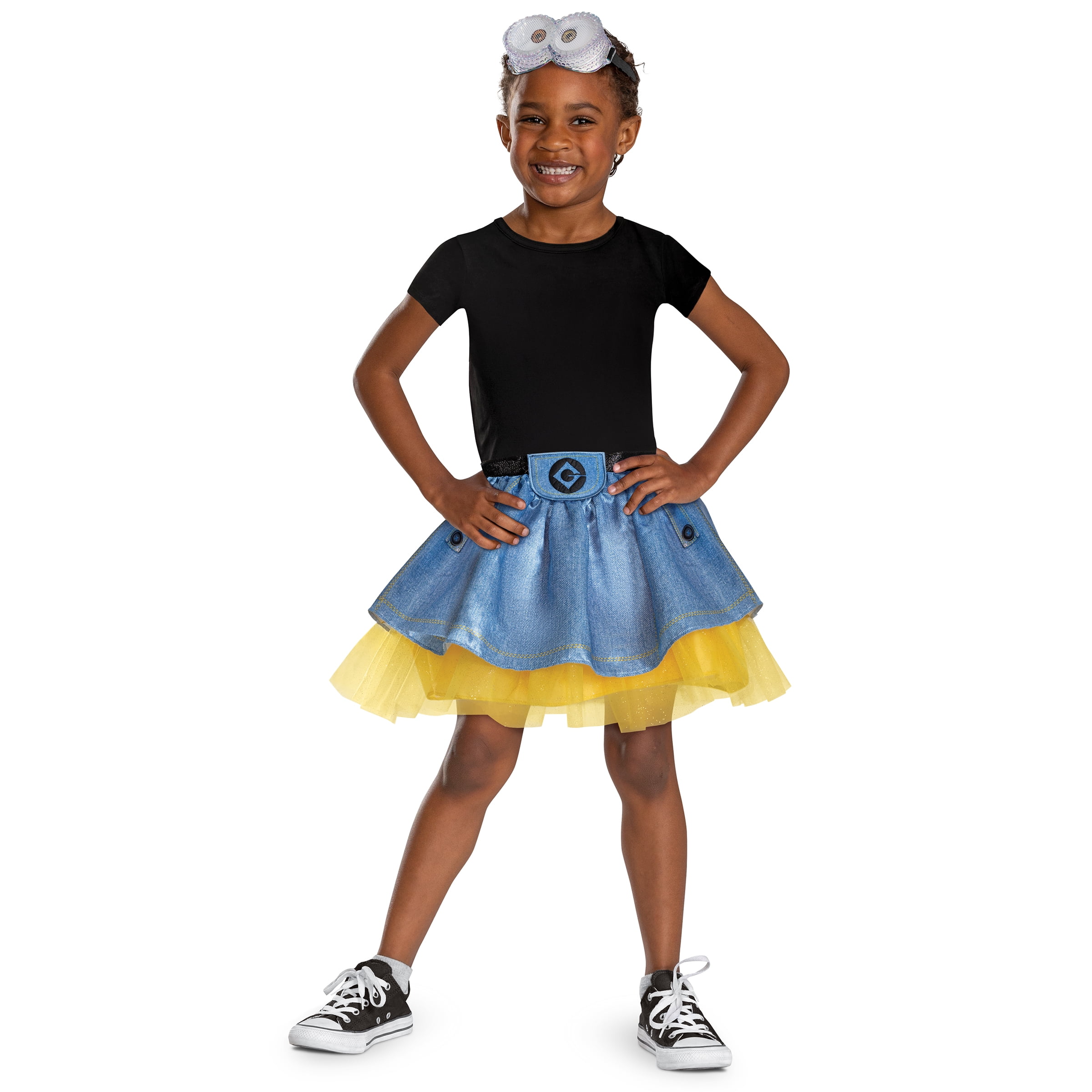 NBC Universal Minions 'Minion' Halloween Tutu Kit Accessory for Children, by Disguise
