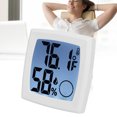 thumbnail image 2 of Multifunctional Indoor Thermometer Tabletop Thermo Hygrometer Minimalist Digital Hygrometer, 2 of 5