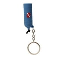thumbnail image 2 of Llavero pequeño Sincero PVC buceo cilindro de aire azul, 2 of 9
