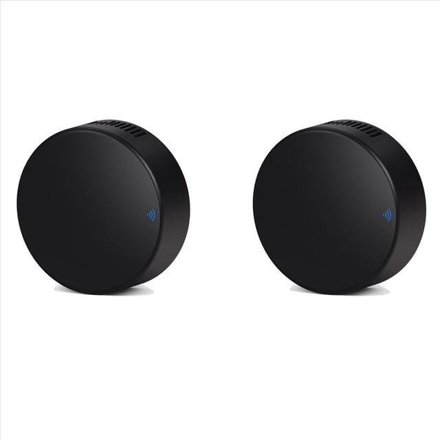2X Tuya Smart IR Control Remoto WiFi Smart Home Controlador Infrarrojo para Aire Acondicionado TV Soporte de TV , Home