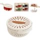 thumbnail image 1 of Nueva canasta de drenaje con tapa, canasta de drenaje multifunción 2 en 1 con asa plegable, tazón para lavar frutas y verduras con colador, centrifugador de ensalada, tazón de canasta coladora de coci, 1 of 7