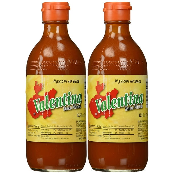 valentina salsa picante mexican hot sauce 12 5 oz pack of 2 walmart com