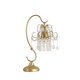 thumbnail image 1 of Lámpara de mesa de cristal con control de botón, lámpara de mesa de cristal con cabecera, lámpara de mesa regulable de 3 vías con pantalla de cristal for dormitorio de niñas, sala de estar, 1 of 8