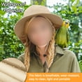 thumbnail image 6 of Holzlrgus Outdoor Sun Hat with Neck Flap, UV Protection, Khaki, 6 of 8