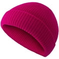 thumbnail image 1 of Mikilon Chapeau Tricoté Rétro à Dôme Chaud pour Couples Hommes et Femmes Automne et Hiver, 1 of 3