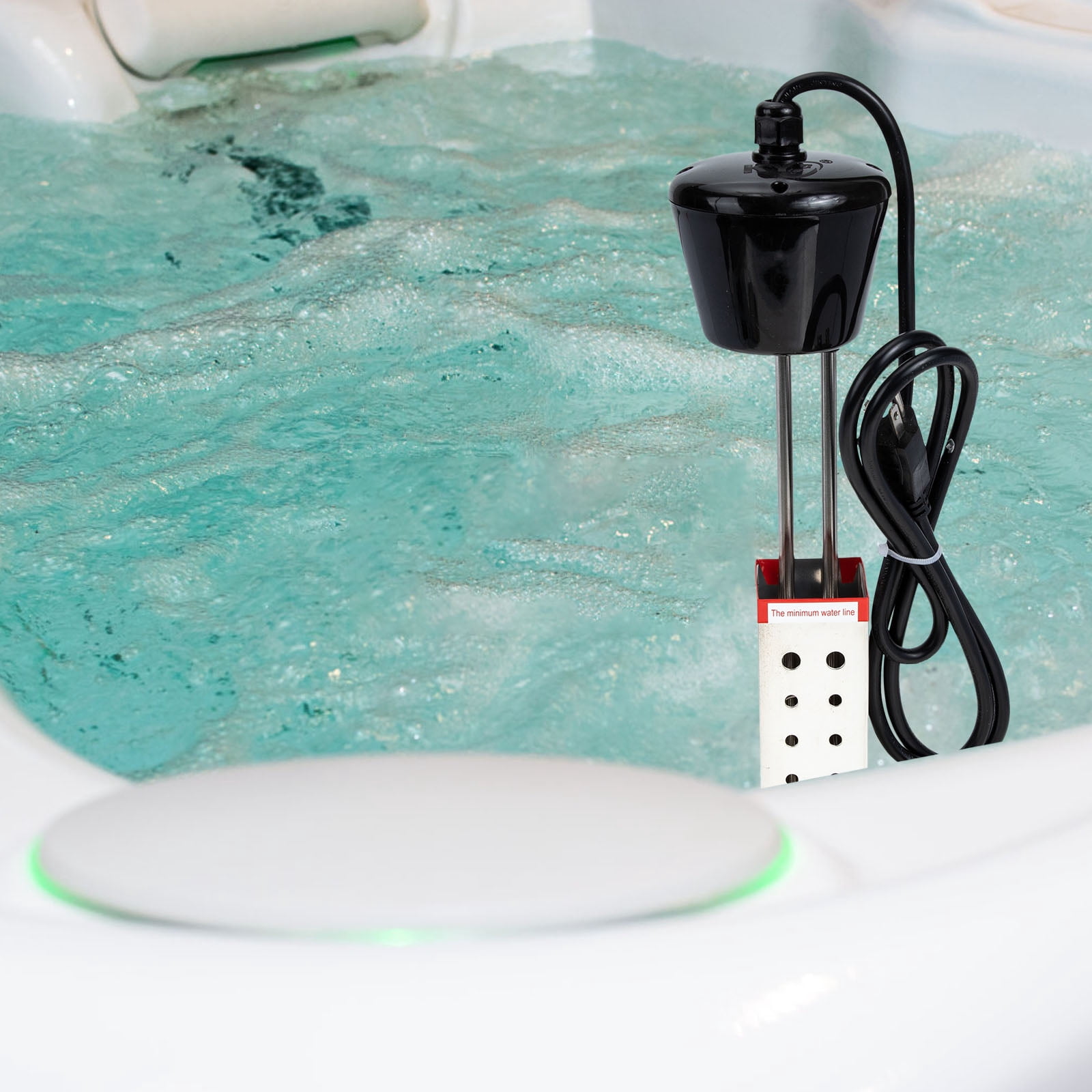 Pool Heater 1500W Heating Tube for Hot Fast Heaters above Ground Pools Portable Bathtub