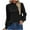 Black, variant on Timegard Womens Tops Mock Neck Ruched Long Sleeve Blouse Fall Travel Casual Loose Shirts Tops Hollow Out