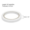 thumbnail image 2 of Uxcell 1/2 Inch x 22 Yards Double-Sided Tape Adhesive Tape for DIY Craft, 3 Pack, 2 of 6
