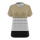 thumbnail image 4 of Camisetas de Cuello en V Mujeres de Manga Corta Sobredimensionada Impresa Camiseta Interior de Verano, Top Deportivo para el Uso Casual, 4 of 4