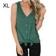 thumbnail image 3 of Sonducket Chaleco con cuello en V sin mangas con lazo delantero camiseta mujer verano botón Prendas para la parte del cuerpo Verde SG Sonducket AP002390-04, 3 of 6