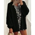 thumbnail image 2 of Cogild Women Oversized Open Front Knit Cardigans for Womens with Puff Sleeves for Comfortable Casual Wear Warmth Fall Winter Sweaters for Womens, 2 of 6