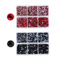 thumbnail image 4 of 1728-4320 Nail Flat Back Rhinestone Black  As described, 4 of 4