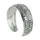 thumbnail image 2 of 2 Piezas Tíbet Plata Tallada Arqueado Abierto Ancho Brazalete, 2 of 9