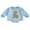 Blue, variant on BemeyourBBs Baby Boy Romper Long Sleeve Round Neck Dog Embroidery Bodysuit