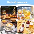 thumbnail image 3 of Silicone Drink Markers 24 PCS Wine Glass Charms and Drink Identifiers, Reusable Mugs Tags Party Accessories for Wine, Cocktails, Weddings, and Events, 3 of 3