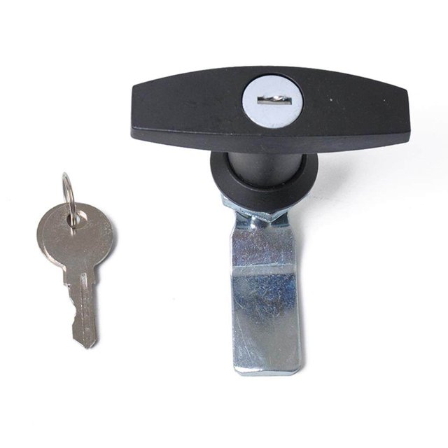 Cerradura Con Manija En T De Fijación, Caja De Herramientas De Aleación De Zinc, Pestillo Para Puerta De Garaje, Cerradura En T Para Remolque, Camper, Herramienta Para Camión Rv Sweethay VI006906-00