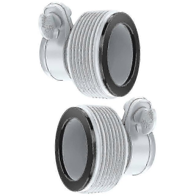 Intex 10722 2 Pack 32 To 38mm Filter Pump Adapter, 1.25inch To 1.5inch Hose Conversion Adapter For Filter Pump