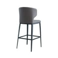 thumbnail image 4 of Cabo Contract Grade Upholstered Wingback Bar Stool (26-inch/ 29-inch), 4 of 5