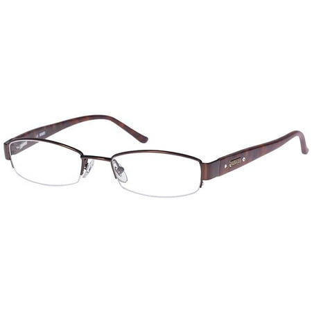 Bongo BG0103-PRETTY-D96-48 Women's Brown Frame Clear Lens Genuine Eyeglasses NWT