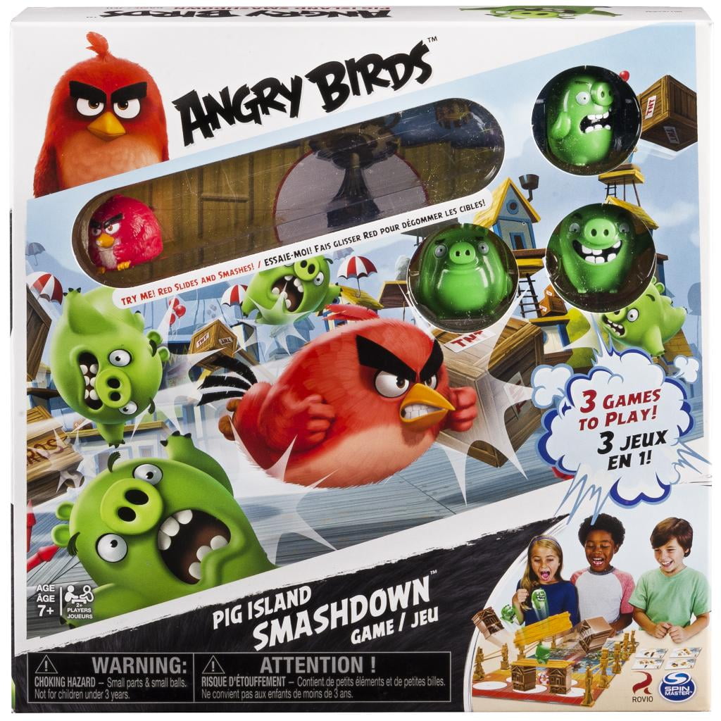 Spin Master Games, Angry Birds - Pig Island Smashdown - Walmart.com