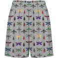 thumbnail image 3 of NICKSUN Shorts de Pyjama Amusants pour Hommes, Bas de Pyjama Courts Doux avec Poches, Insectes Mignons, m, 3 of 6