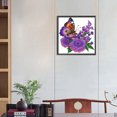 thumbnail image 2 of 5D DIY Parcial Especial en Forma Taladro Diamante Pintura Mariposa Del, 2 of 9