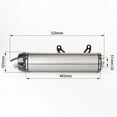 thumbnail image 2 of Motorcycle Full System Exhaust Pipe Muffler For Yamaha YFZ450R YFZ450X YFZ450RSE YFZ450REL YFZ450XSE 2009-2023, 2 of 8