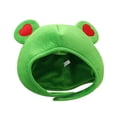 thumbnail image 1 of Sombrero de felpa con forma de rana, disfraz de cosplay, para niños, 1 of 5