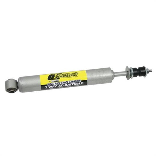 Competition Engineering C2705 Rear Drag Shock, 3 Way Adjustable