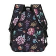 thumbnail image 4 of Fotbe Roses Flowers Pattern Casual Backpack for School, Travel, and Outdoor Activities - Durable, Lightweight, and Comfortable, 4 of 5