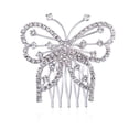 thumbnail image 1 of 1 Pack Rhinestones Set with Diamond Butterfly Hair Ornament Bride Headdle Exquisite Girl Headdle Ornaments, 1 of 8