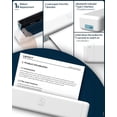 thumbnail image 2 of Restored HPRT MT800Q Portable A4 Thermal Printer, Wireless Bluetooth Travel Printer, 300DPI No-Ink Thermal Transfer Printer for Home Office School, Compatible with iOS/Android/PC, 2 of 8