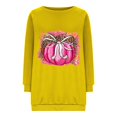 thumbnail image 4 of 50 % de Réduction sur Chandail en Molleton Surdimensionné pour Femmes 2023 Mode Décontractée Manches Longues Col Rond Imprimé Chandail en Molleton Blouse, 4 of 4